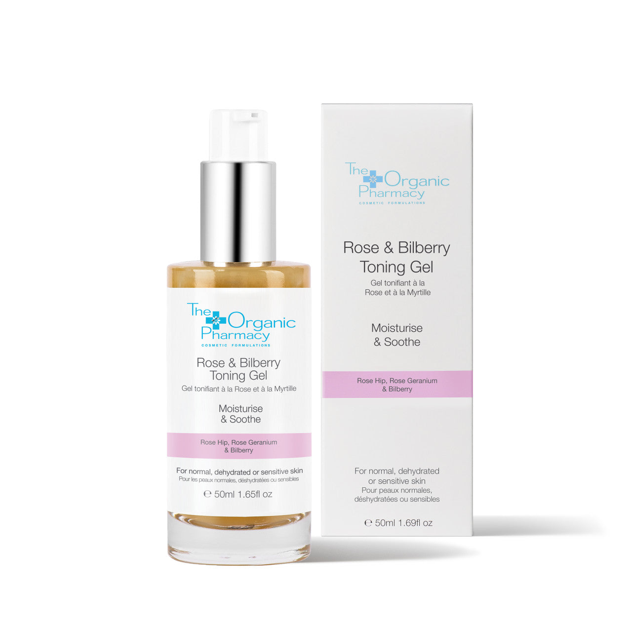 ROSE & BILBERRY TONING GEL