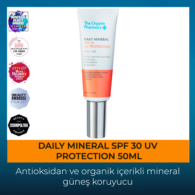 DAILY MINERAL SPF 30 UV PROTECTION - MİNERAL GÜNEŞ KORUYUCU 50ML