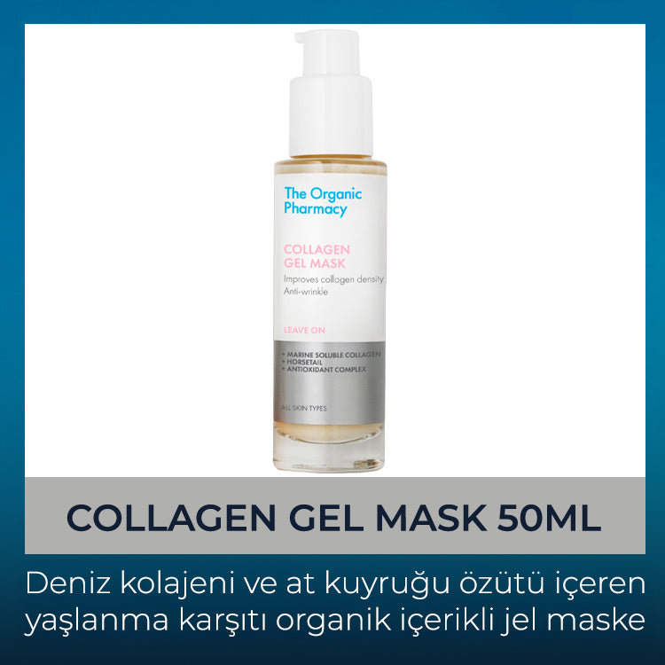 COLLAGEN GEL MASK - KOLAJEN JEL MASKE 50ML – The Organic Pharmacy