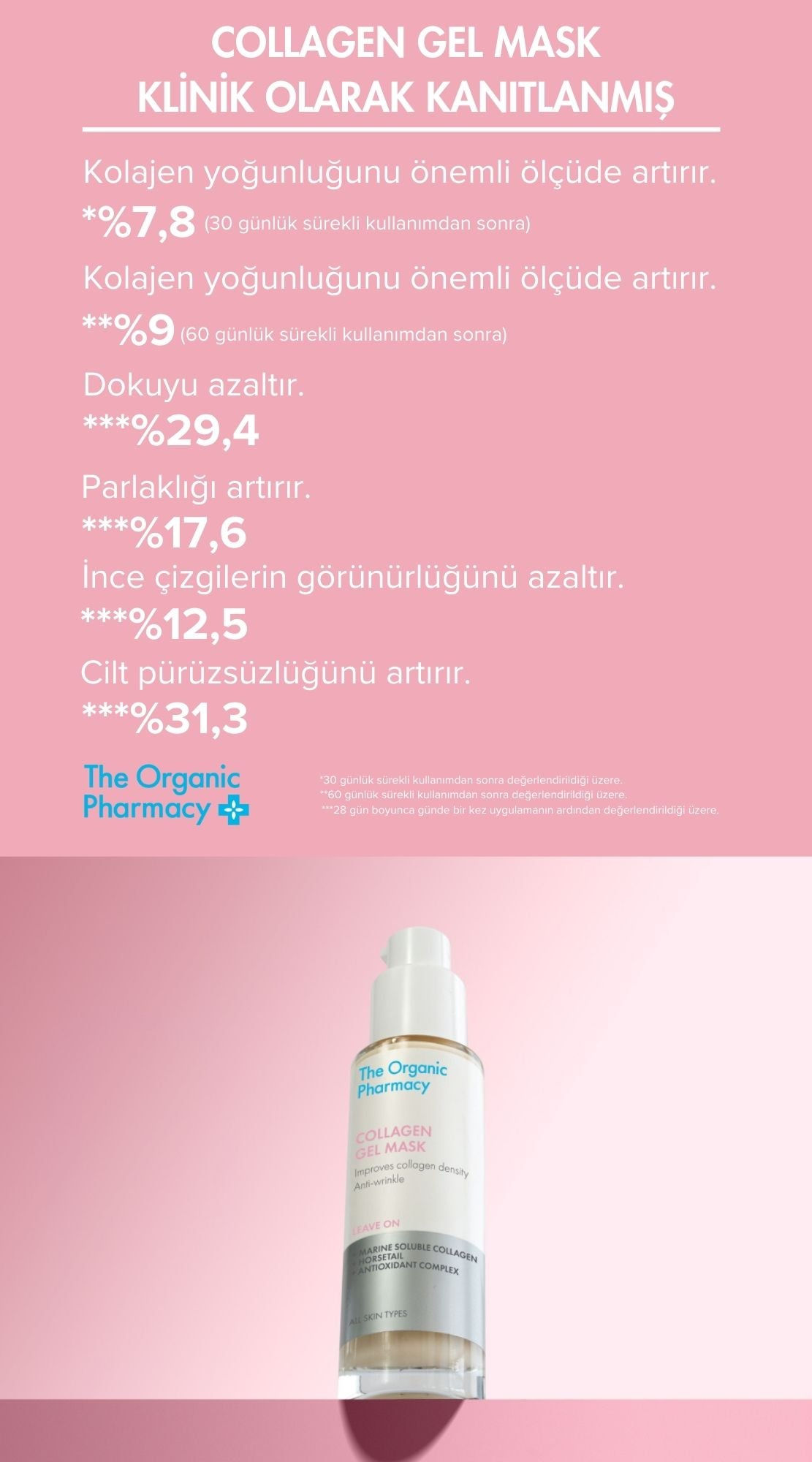 Collagen Gel Mask - Kolajen Jel Maske 50Ml