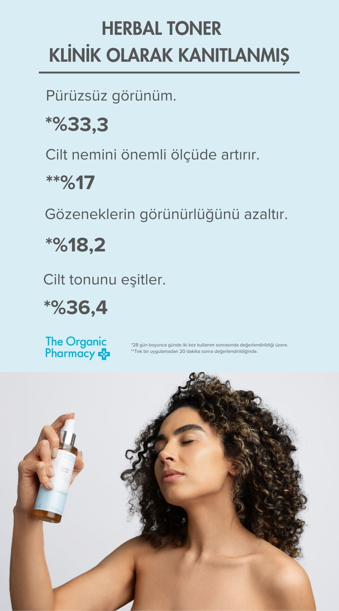 Herbal Toner - Gözenek Karşıtı Tonik 150Ml
