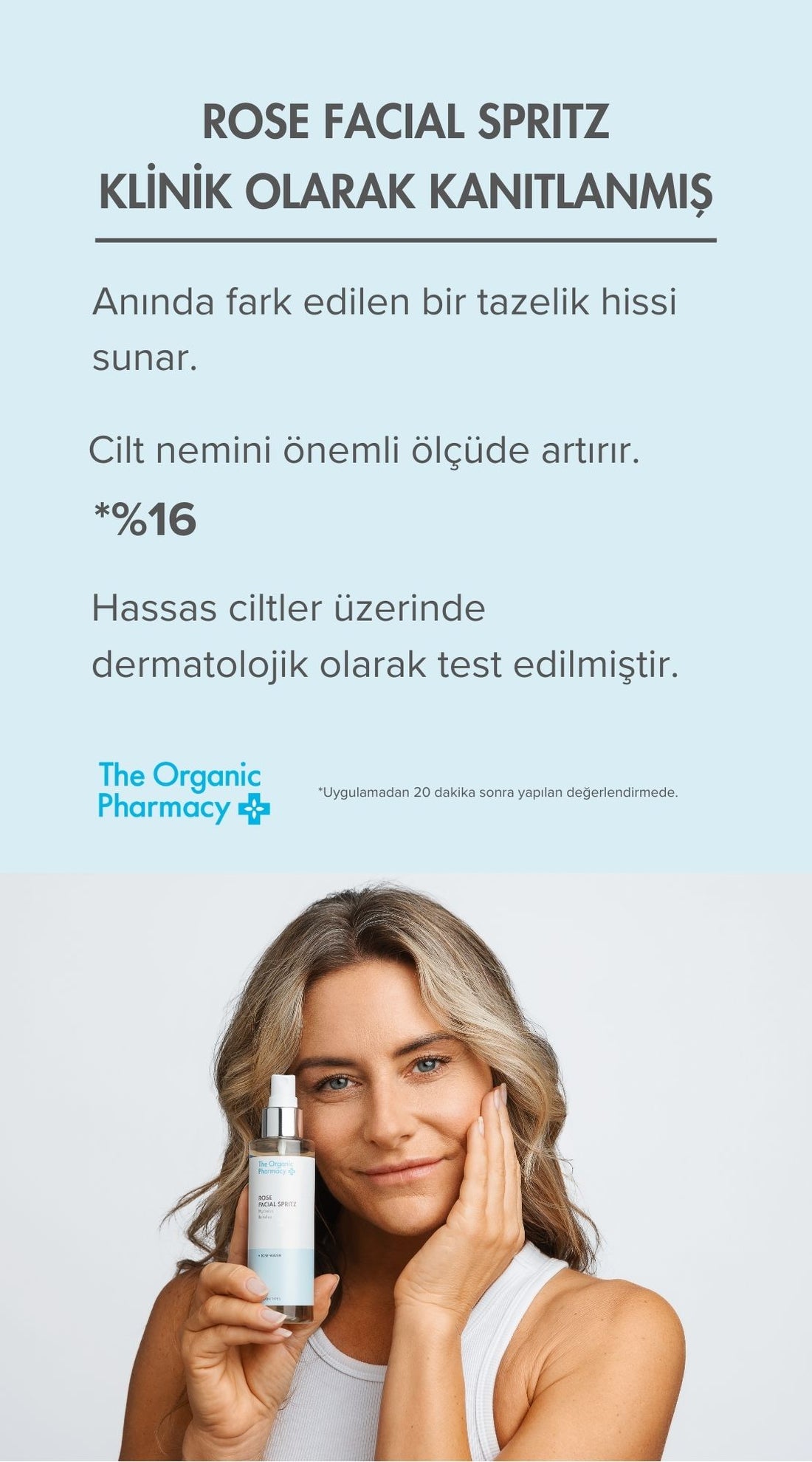 ROSE FACIAL SPRITZ - GÜL ÖZLÜ YATIŞTIRICI TONİK 150ML