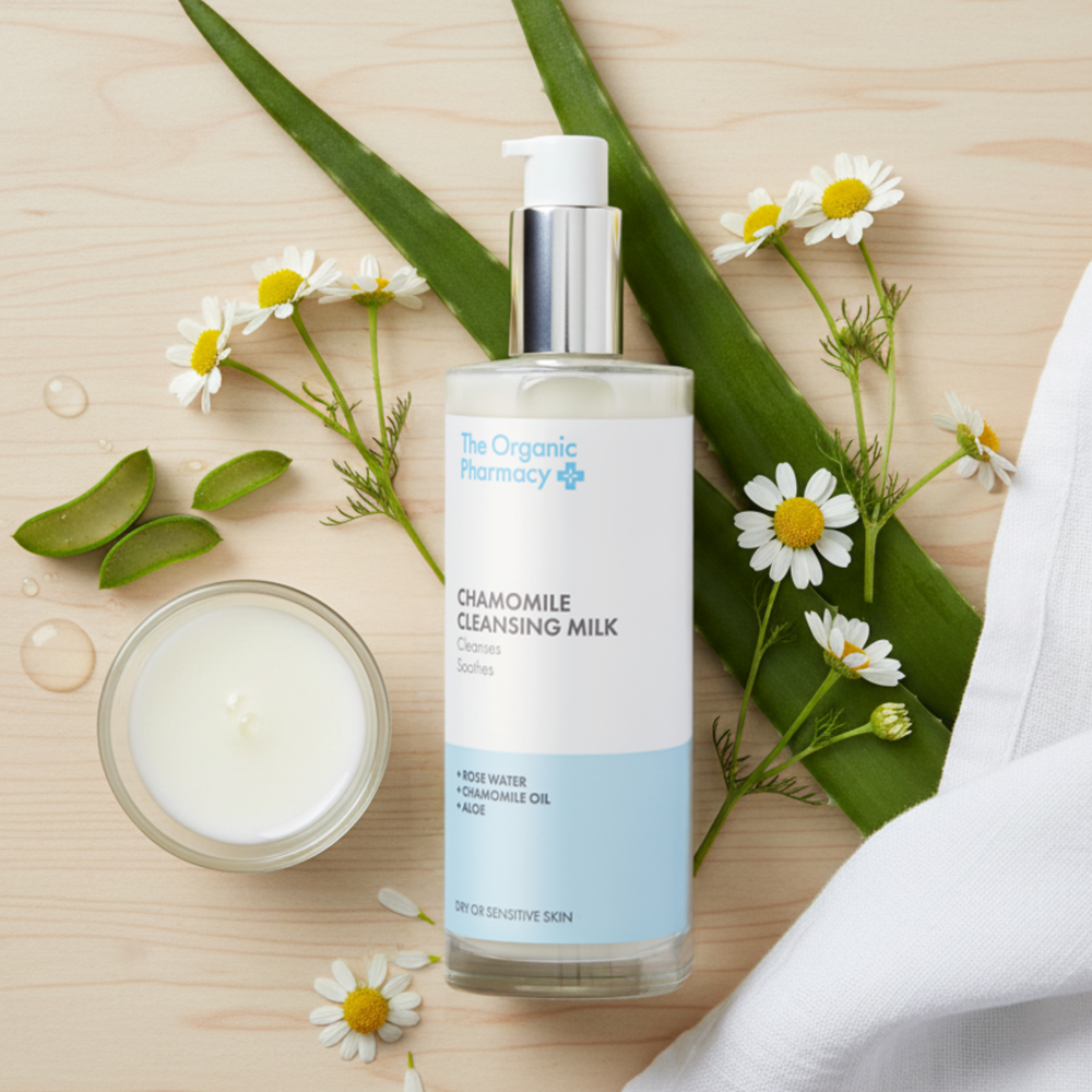 Rose & Chamomile Cleansing Milk - Yüz Temizleme Sütü 100Ml