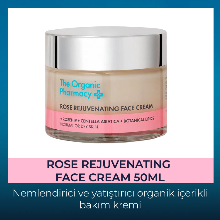 Rose Rejuvenating Face Cream - Gül Özlü Bakım Kremi 50Ml