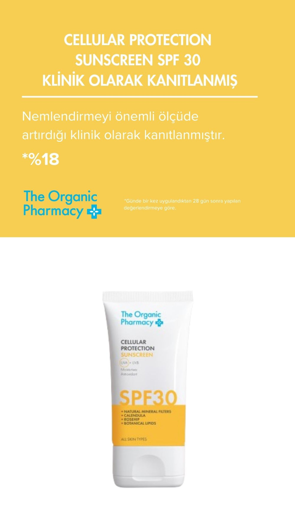 Cellular Protection Sunscreen SPF 30 Güneş Koruyucu 40ml