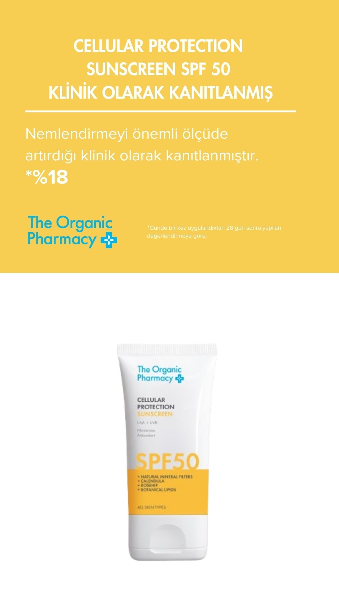 Cellular Protectıon Sunscreen SPF 50 40ml