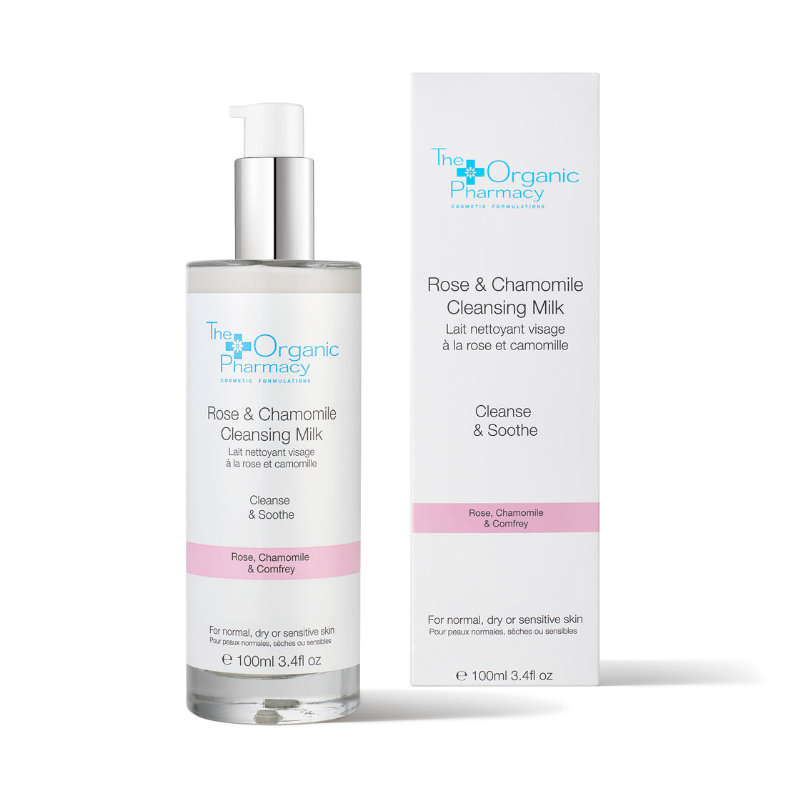 ROSE & CHAMOMILE CLEANSING MILK - YÜZ TEMİZLEME SÜTÜ 100ML